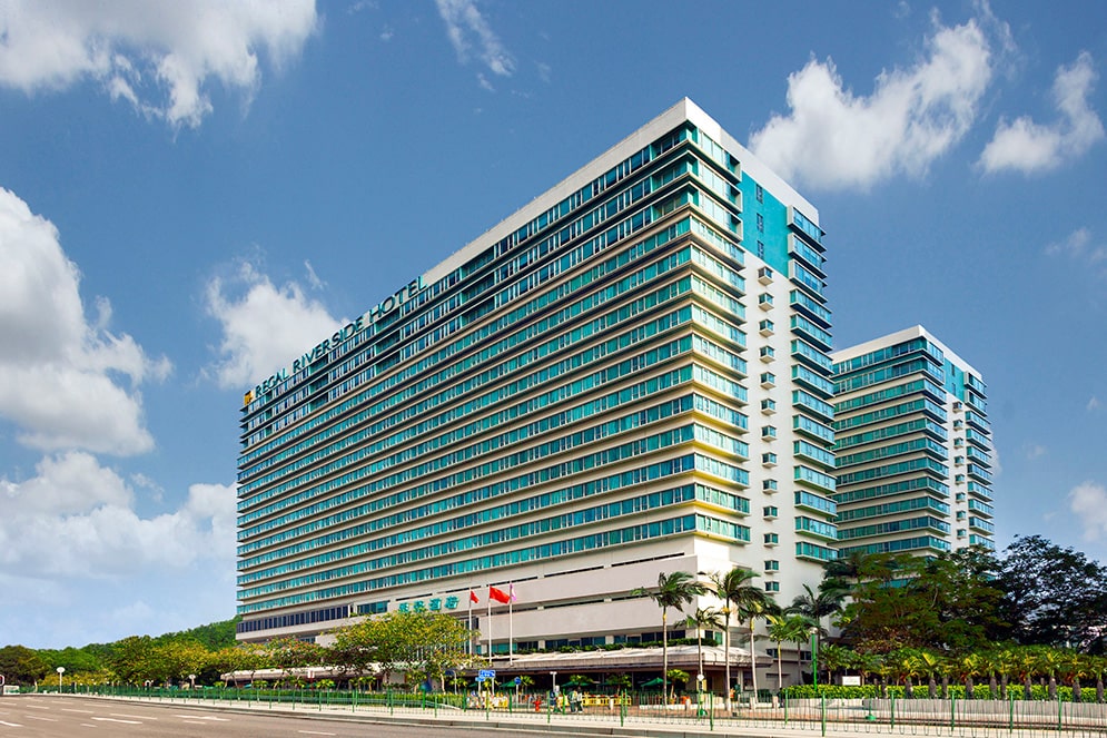 Regal Rivewrside Hotel day view