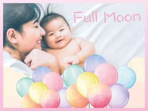 Full Moon and Baby 100 Days Party
