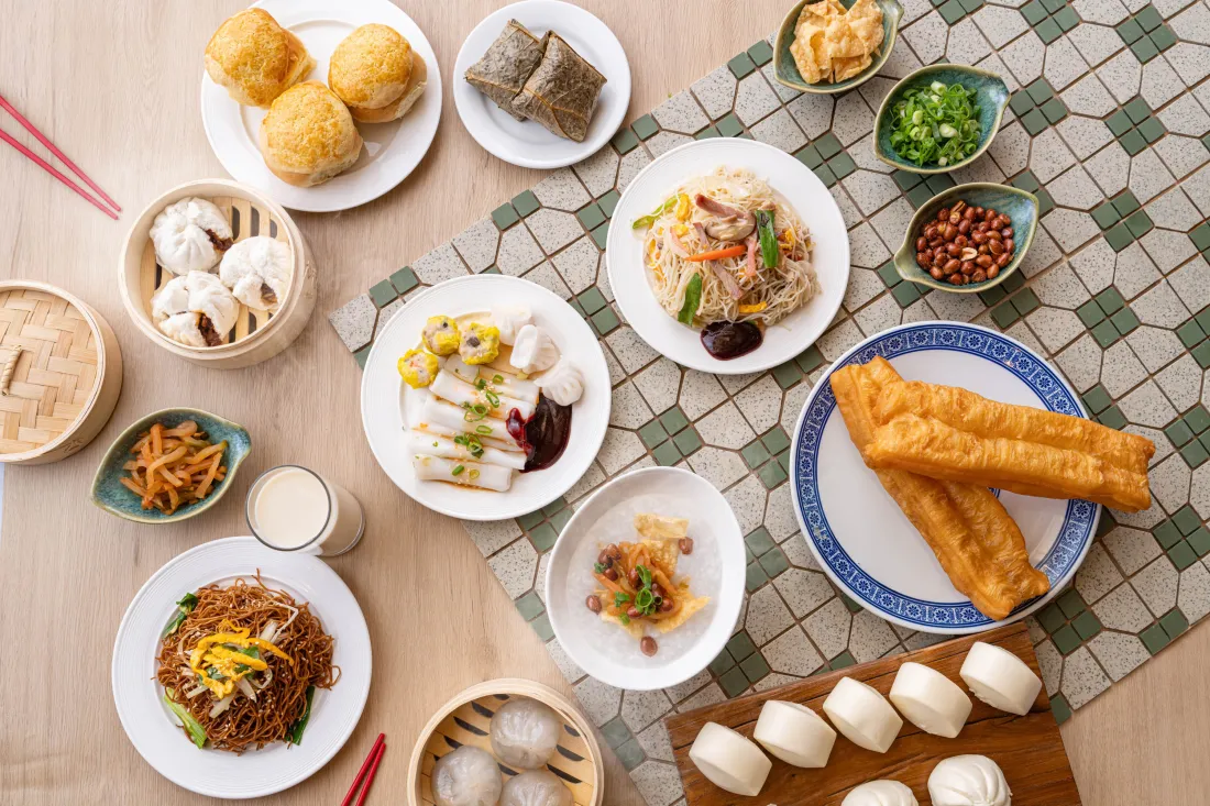 Free buffet breakfast